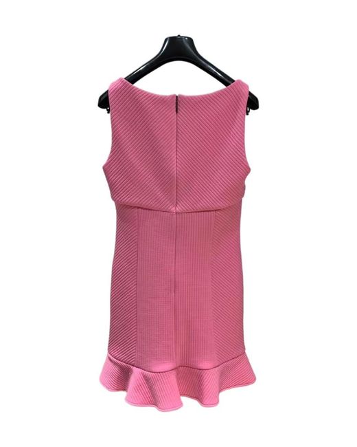 MSGM Pink Sleeveless Dress