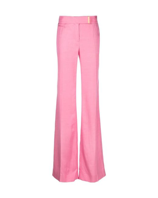 Tom Ford Pink Wide Leg Pants
