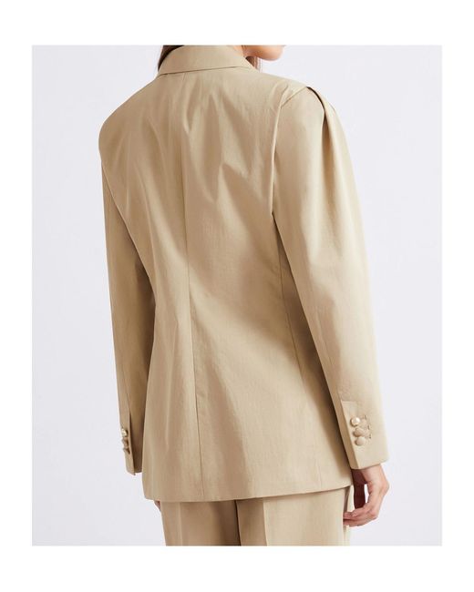Marella Natural Structured Gabardine Blazer