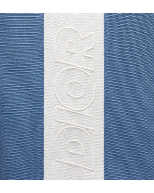 Dior Blue Homme Stripe Detailed Track Shorts for men