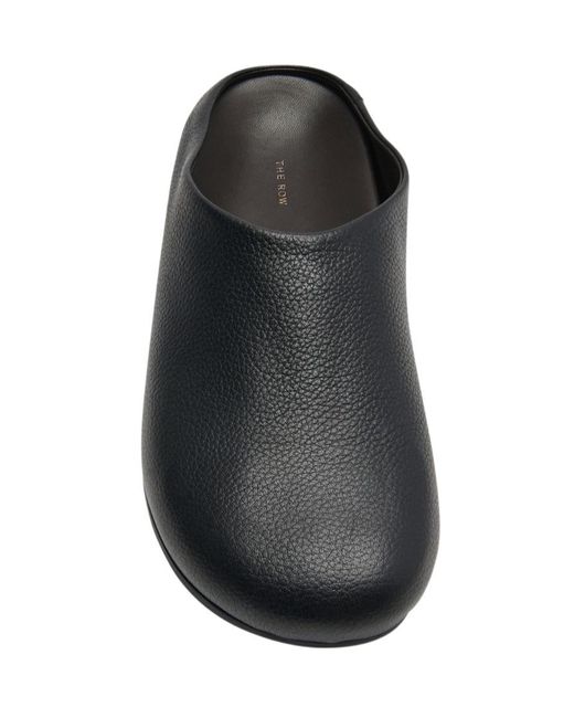 The Row Brown Leather Mules for men