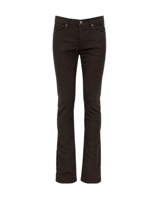 Tom Ford Black Tapered Slim Fit Jeans for men