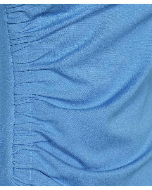 Emporio Armani Blue Long-Sleeved Dress