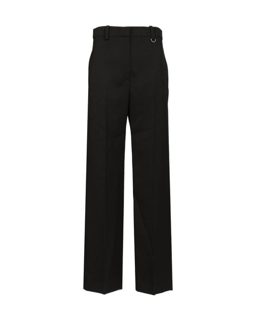 Isabel Marant Black Casual Pants With Belt Loops