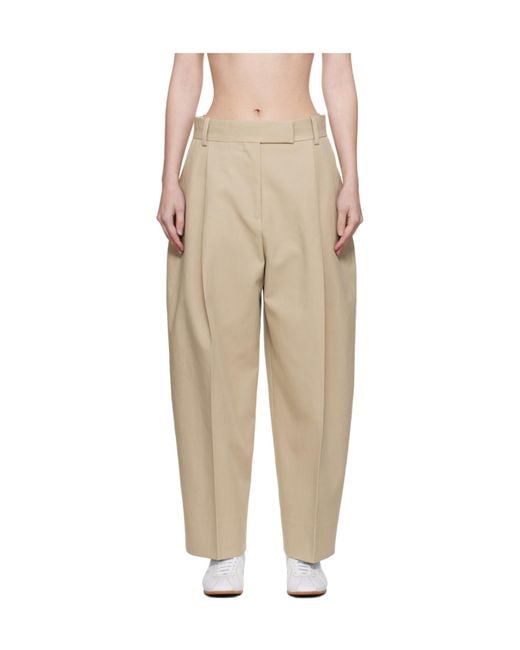 Studio Nicholson Natural Nasser Pants