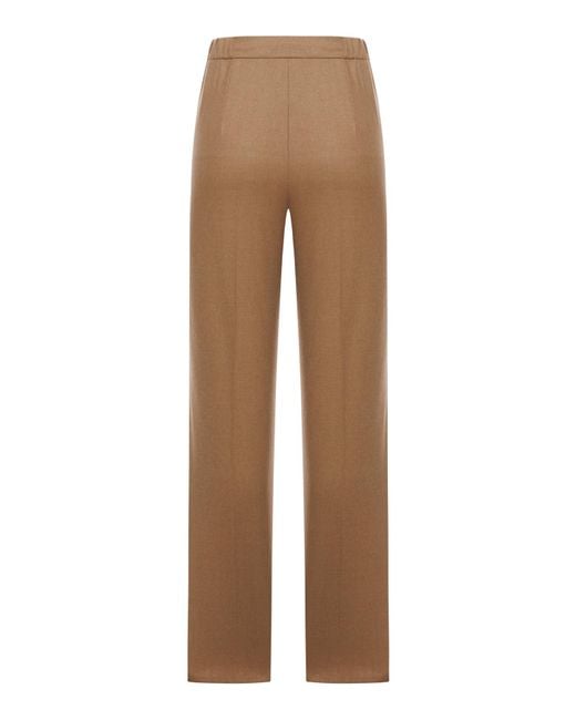 Max Mara Natural Gitti Drawstring Trousers