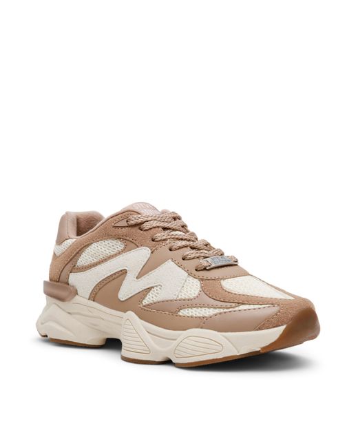 Steve Madden Brown Color Block Sneakers