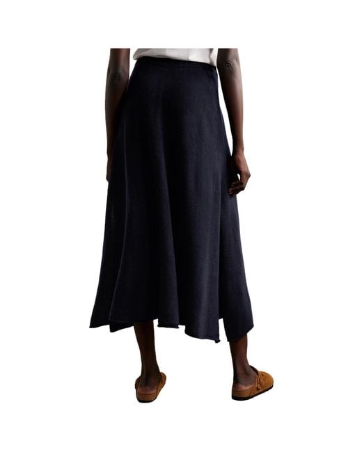The Elder Statesman Blue Soft Cashmere Maxi Dress
