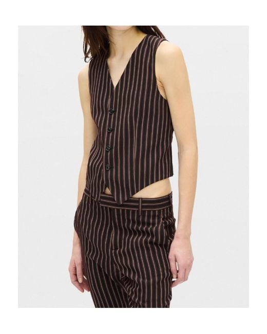 Ann Demeulemeester Black Stanse Classic Waistcoat