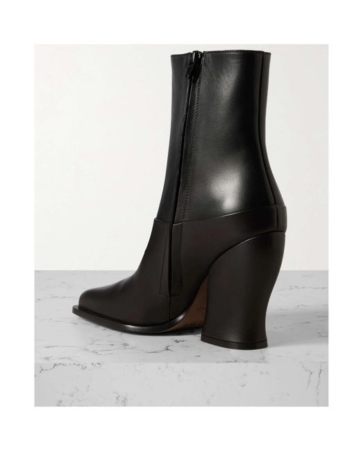 Loewe Black Onda Two-Toned Heeled Boots