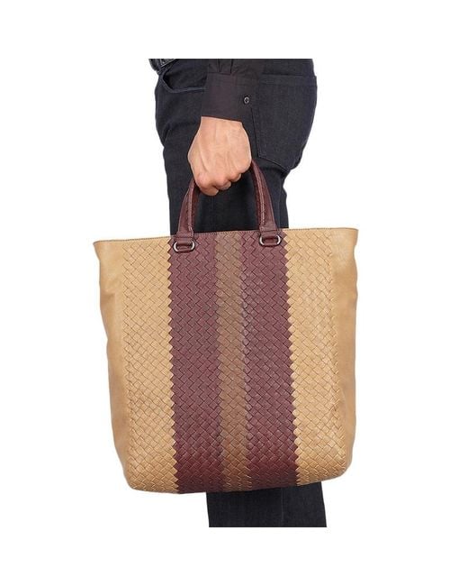 Bottega Veneta Brown Logo Handbag
