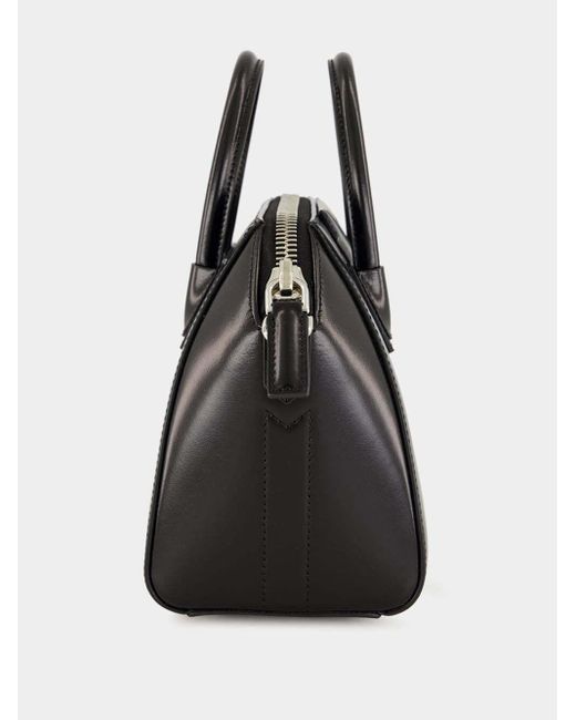 Givenchy Black Antigona Mini Leather Shoulder Bag
