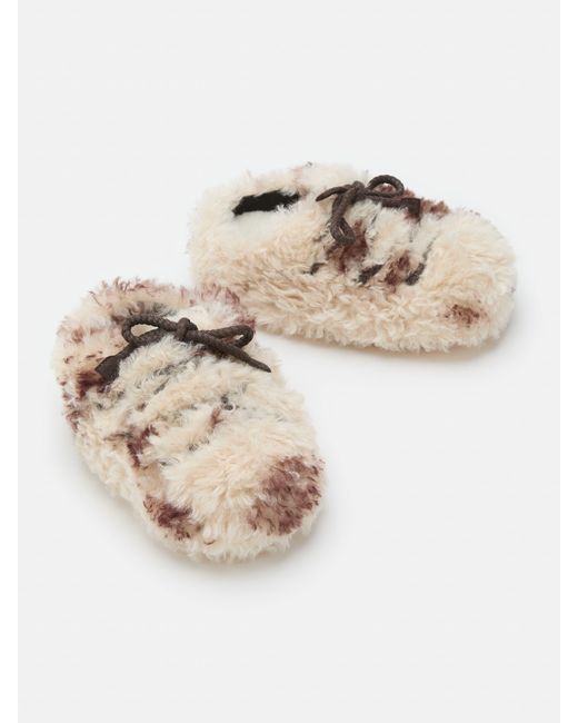 Moon Boot White Evx Curly Mules