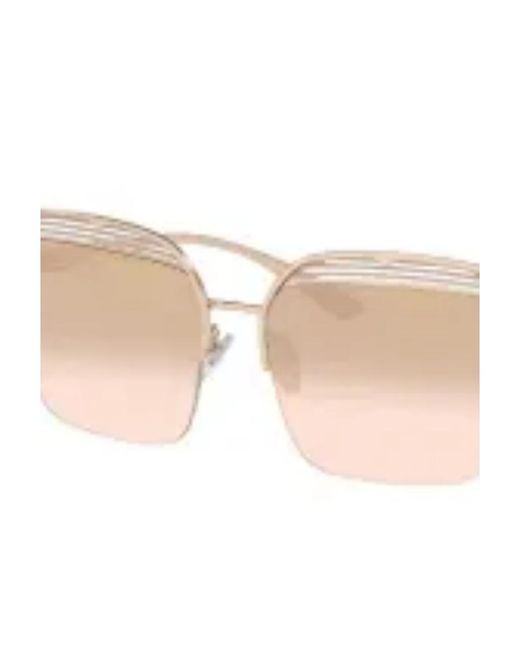 BVLGARI White Logo Sunglasses