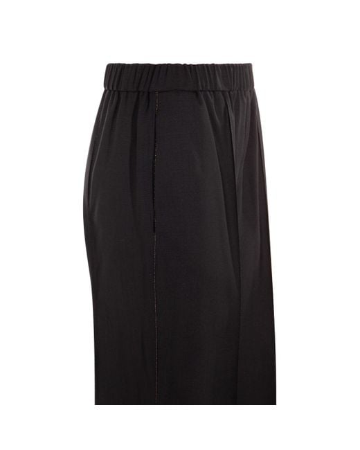 Fabiana Filippi Blue Straight Leg Trousers