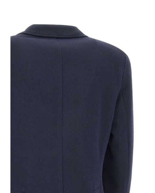 Manuel Ritz Blue Sempre Blazer Jacket for men