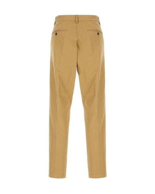 DSquared² Natural Straight-Leg Trousers for men