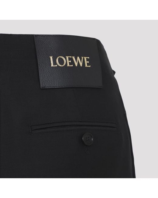 Loewe Black Belted Trousers
