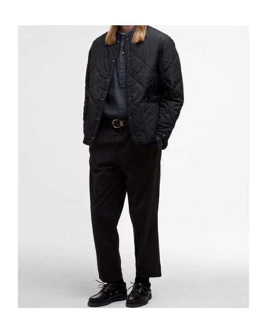 Barbour Black Long Sleeve Casual Jacket for men
