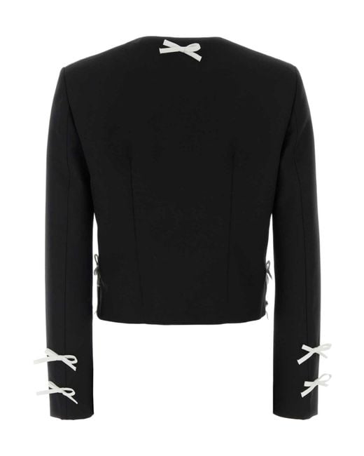 Moschino Black Long-Sleeved Sweater