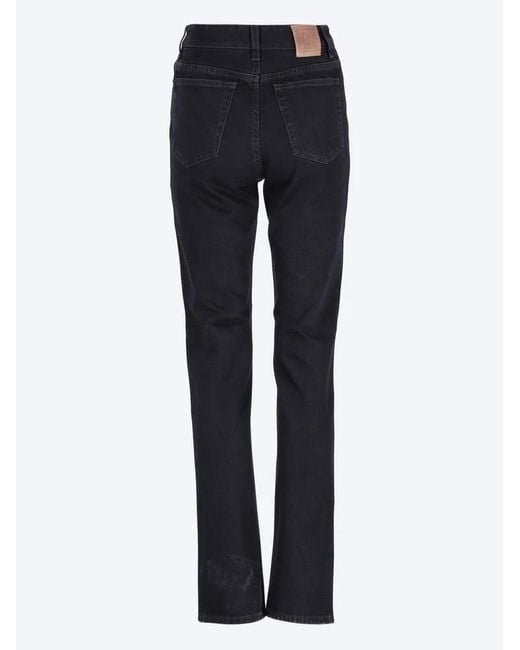 Totême  Blue Totême High Slim Jeans