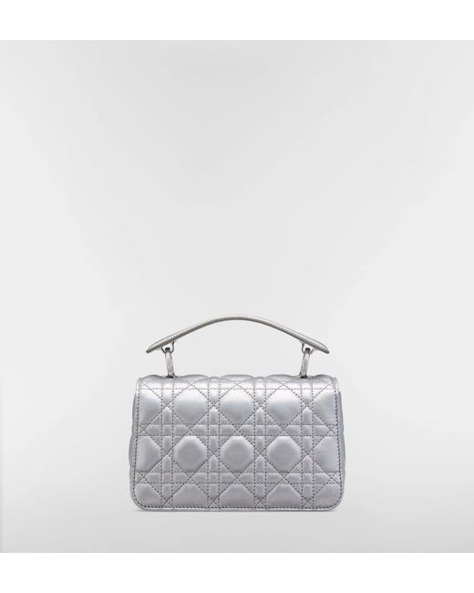 Dior Gray Mini Jolie Shoulder Bag