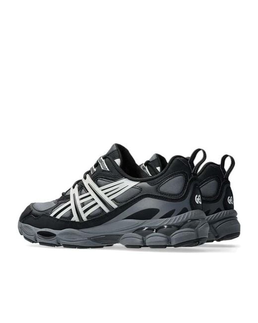 Asics Black Gel-Nyc Utility Mesh-Panelled Running Sneakers for men