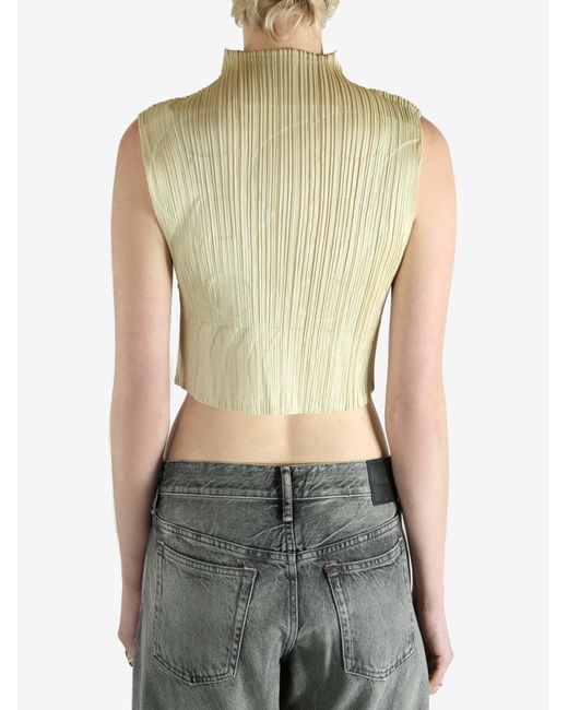 Pleats Please Issey Miyake Multicolor Pleats Please Issey Miyake Tune Shirt