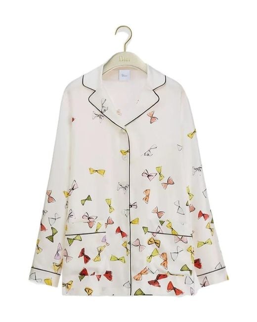 Dior White Iviera Shirt