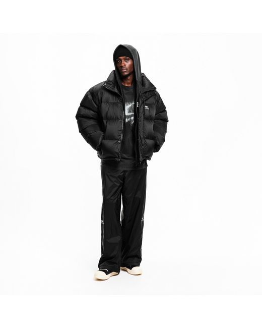 Balenciaga Black Bal Ski Short Puffer Jacket for men