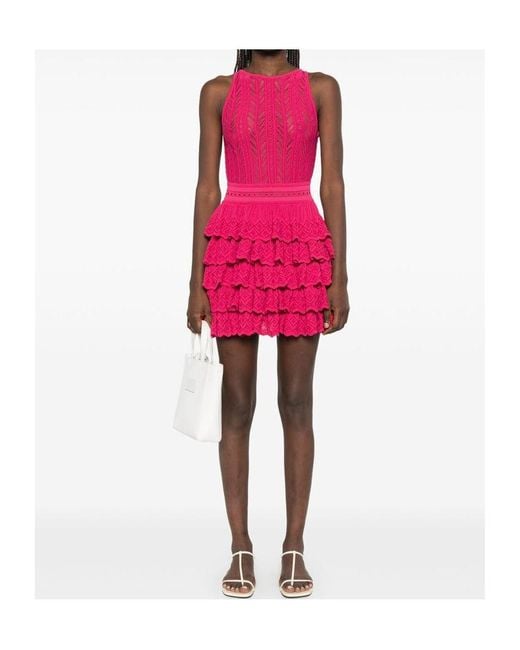Antonino Valenti Pink Sleeveless Dress