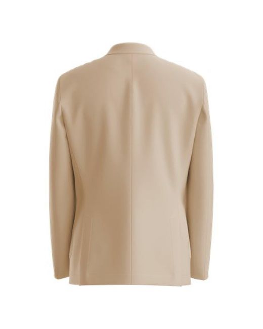 Boss Natural Single-Breasted Blazer for men