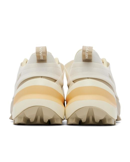 MM6 MAISON MARGIELA X SALOMON White Logo-Print Slip-On Sneakers for men