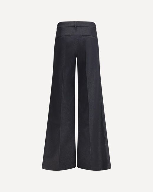 DARKPARK Blue Poppy Flared Pants