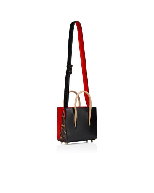 Christian Louboutin Black Logo-Detailed Top Handle Bag