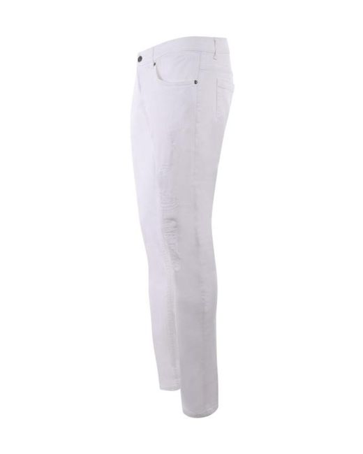 Dondup Gray Five-Pocket Denim Trousers for men