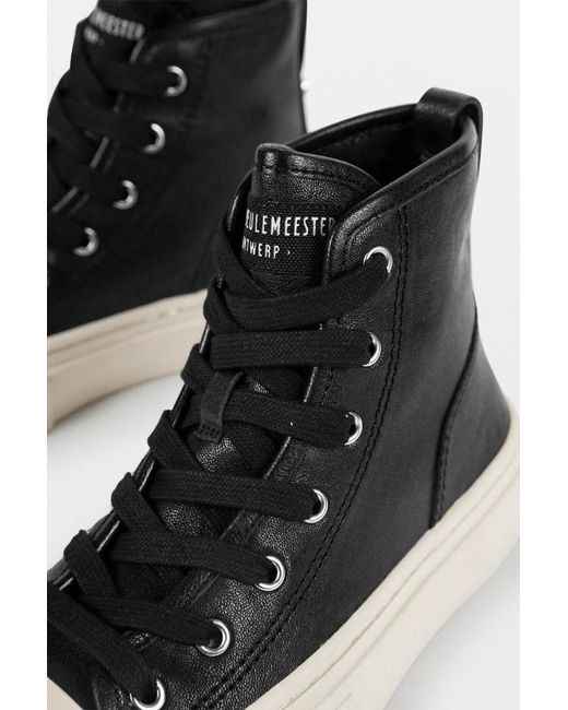 Ann Demeulemeester Black Ycke Vulcanised Sneakers for men