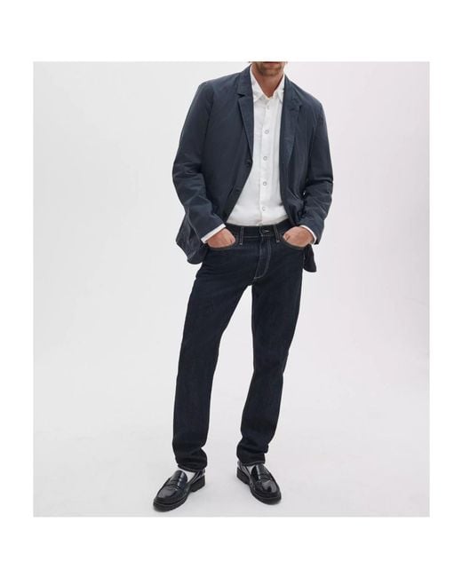 Rag & Bone Blue Single-Breasted Suit Jacket for men