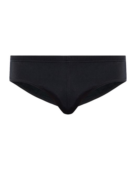 DSquared² Black Logo Swimming Trunks for men