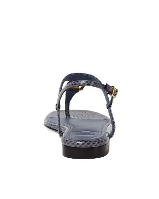 Fendi Multicolor Ffold Thong Sandals
