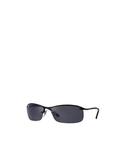 Ray-Ban White Rb 3183 Rectangular Sunglasses for men