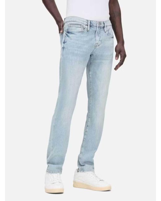 FRAME Blue L'Home Slim-Cut Jeans for men
