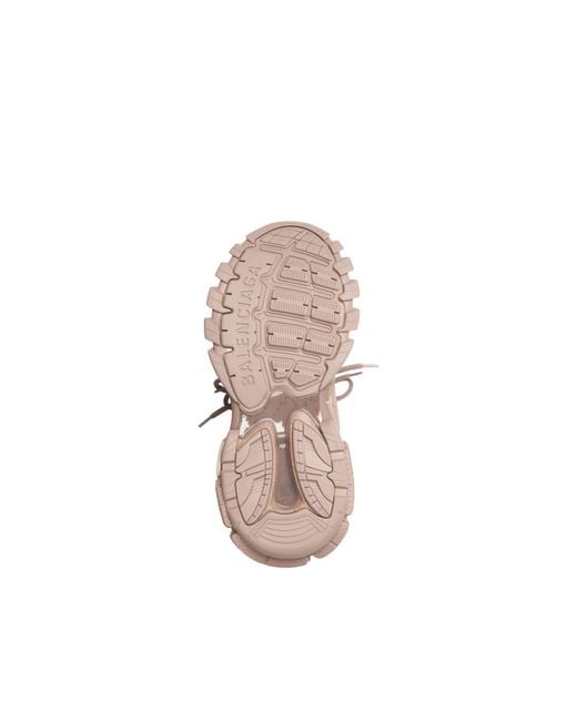 Balenciaga Pink Mesh Track Sneakers