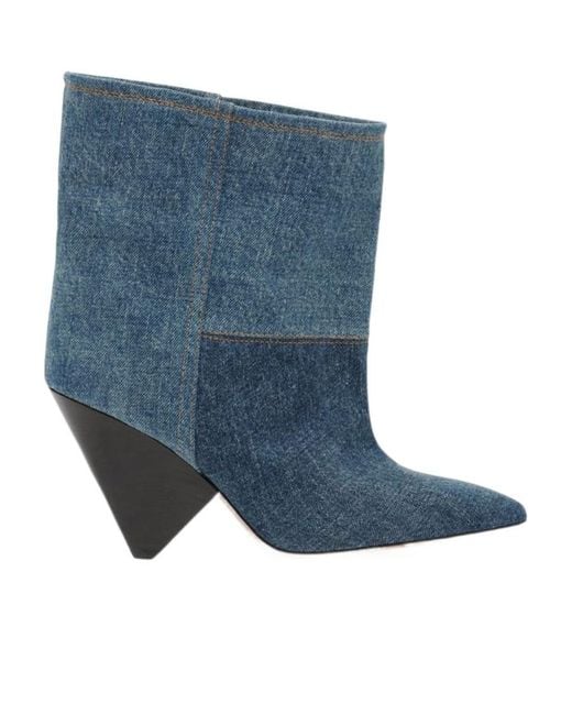 Isabel Marant Blue Miyako Boots