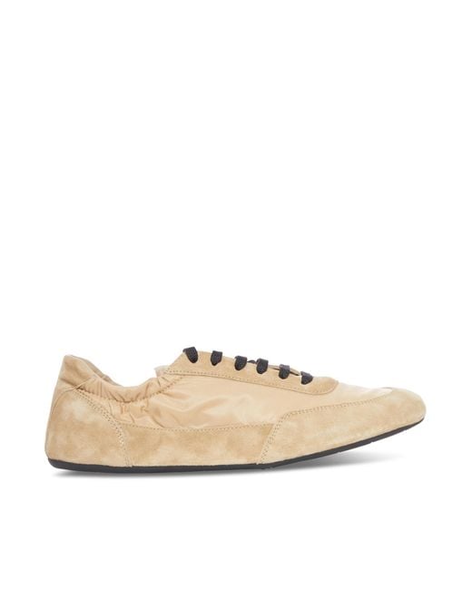 Prada Natural Collapse Sneakers