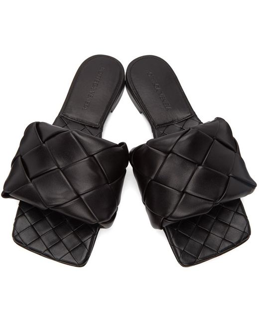 Bottega Veneta Green Bv Lido Flat Sandals