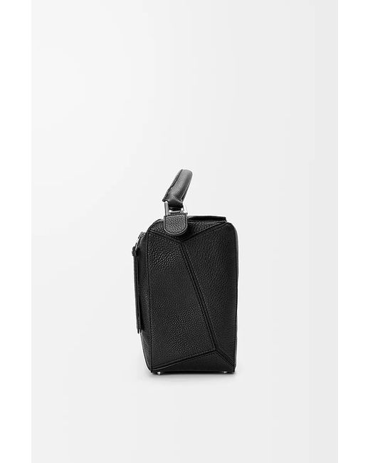 Loewe Black Large Puzzle Bag for men