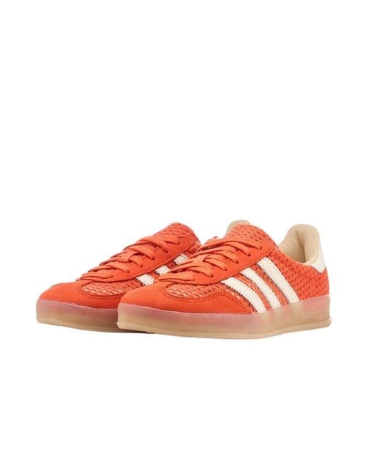 Adidas Originals Red Gazelle Indoor Sneakers for men