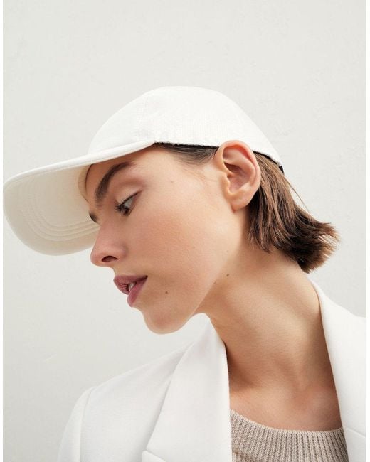 Brunello Cucinelli White Sequin-Embellished Baseball Cap