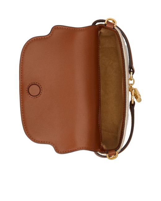 Ralph Lauren Brown Small Blaike Cross Body Bag